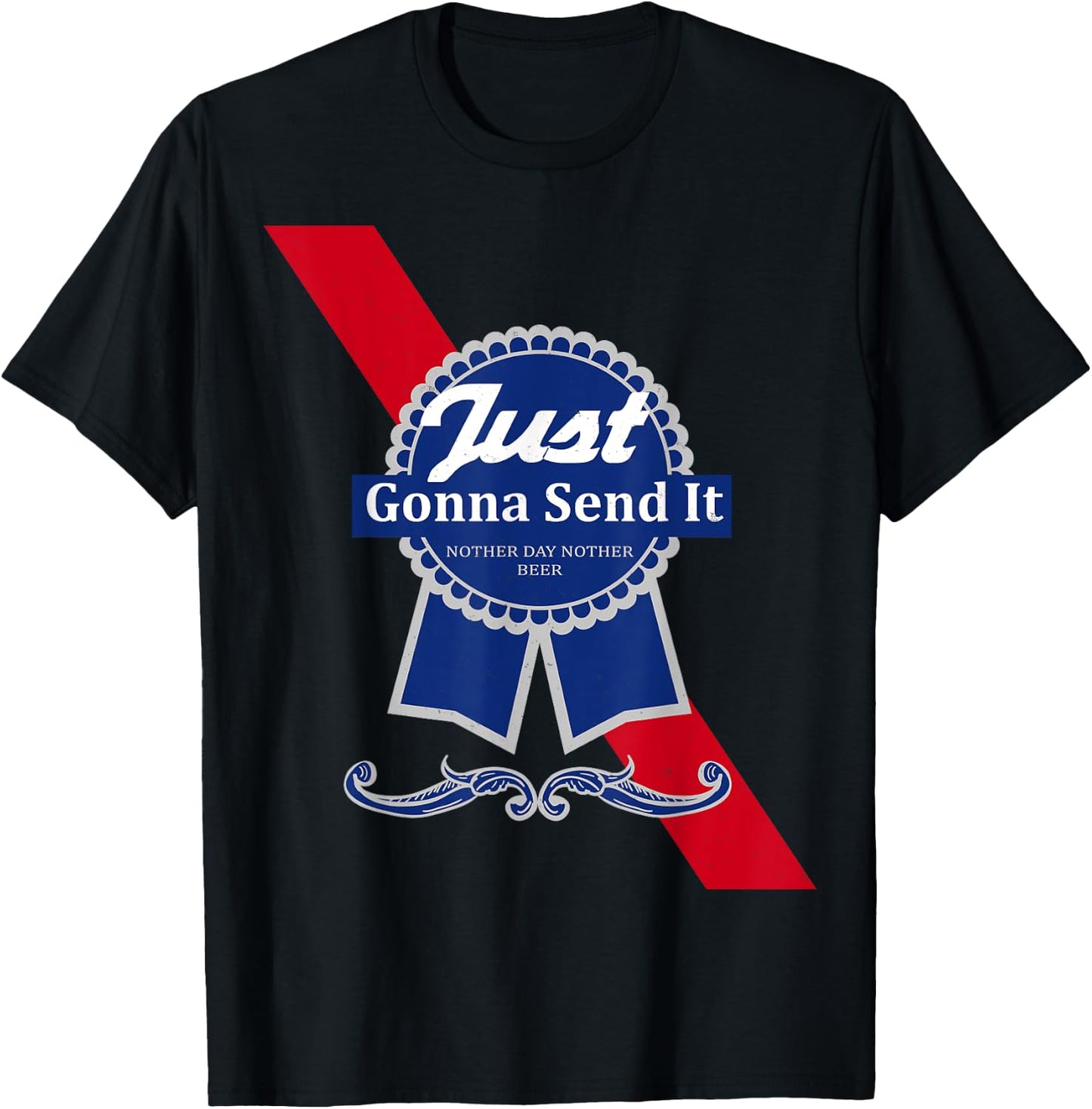 Just Gonna Send It T-Shirt - T-Shirt | Black