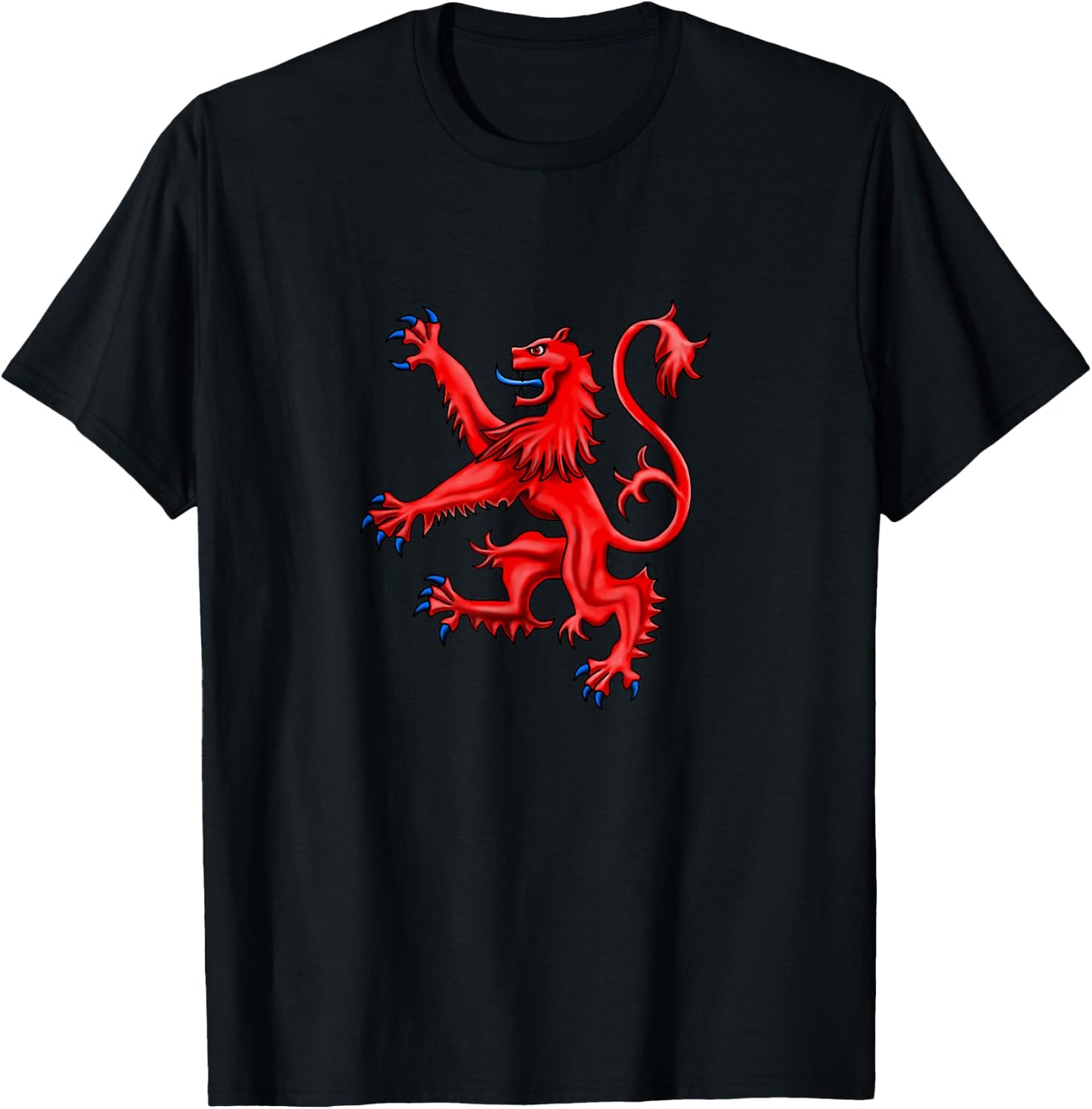 Scotland Lion Rampant T-Shirt - T-Shirt | Black
