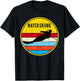 Water Skiing Retro Waterski Ski Water Sports T-Shirt - T-Shirt | Black