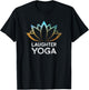 Laughter Yoga Laughing T-Shirt - T-Shirt | Black