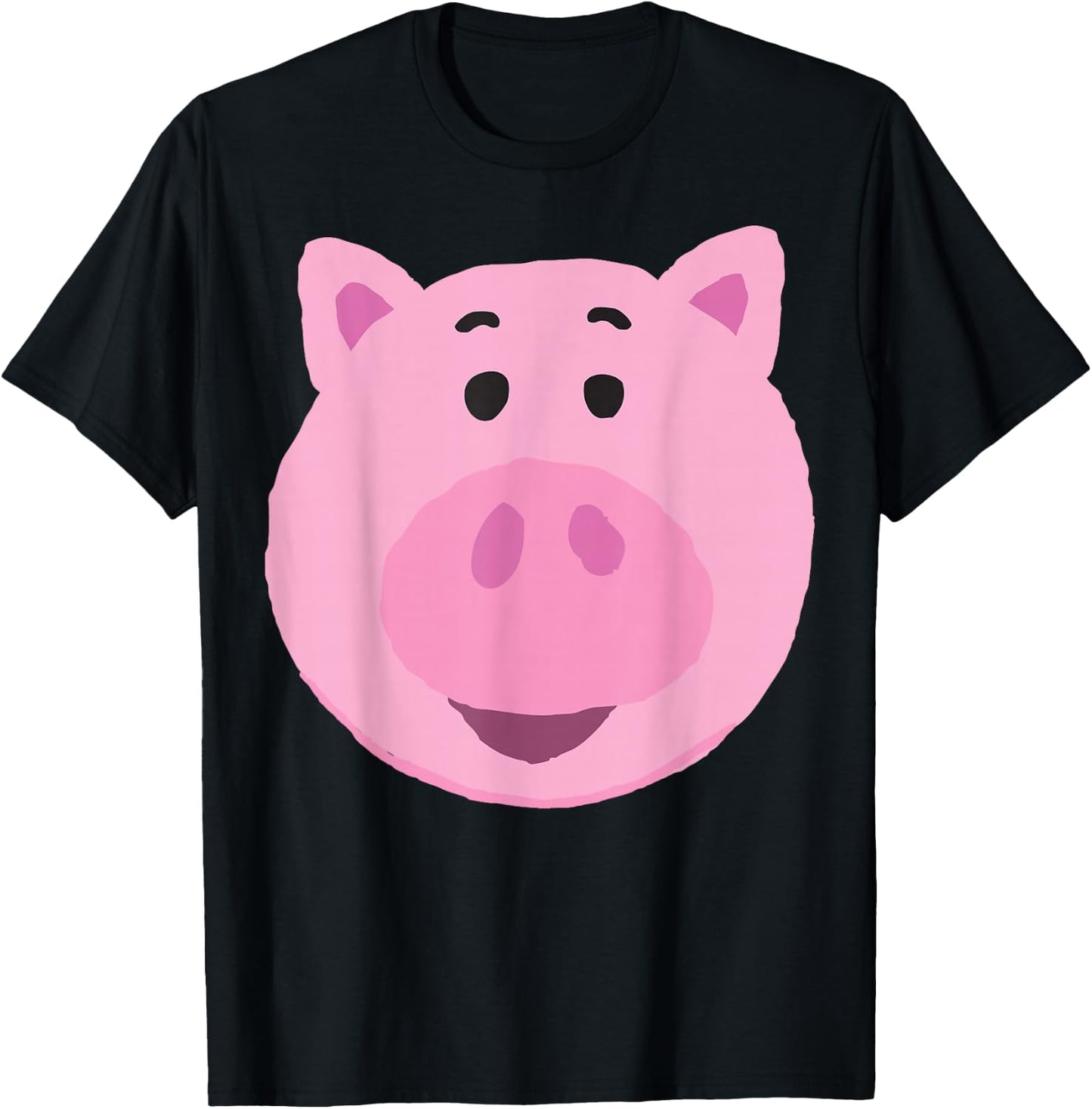 Disney Pixar Toy Story Hamm Big Face T-Shirt - T-Shirt | Black