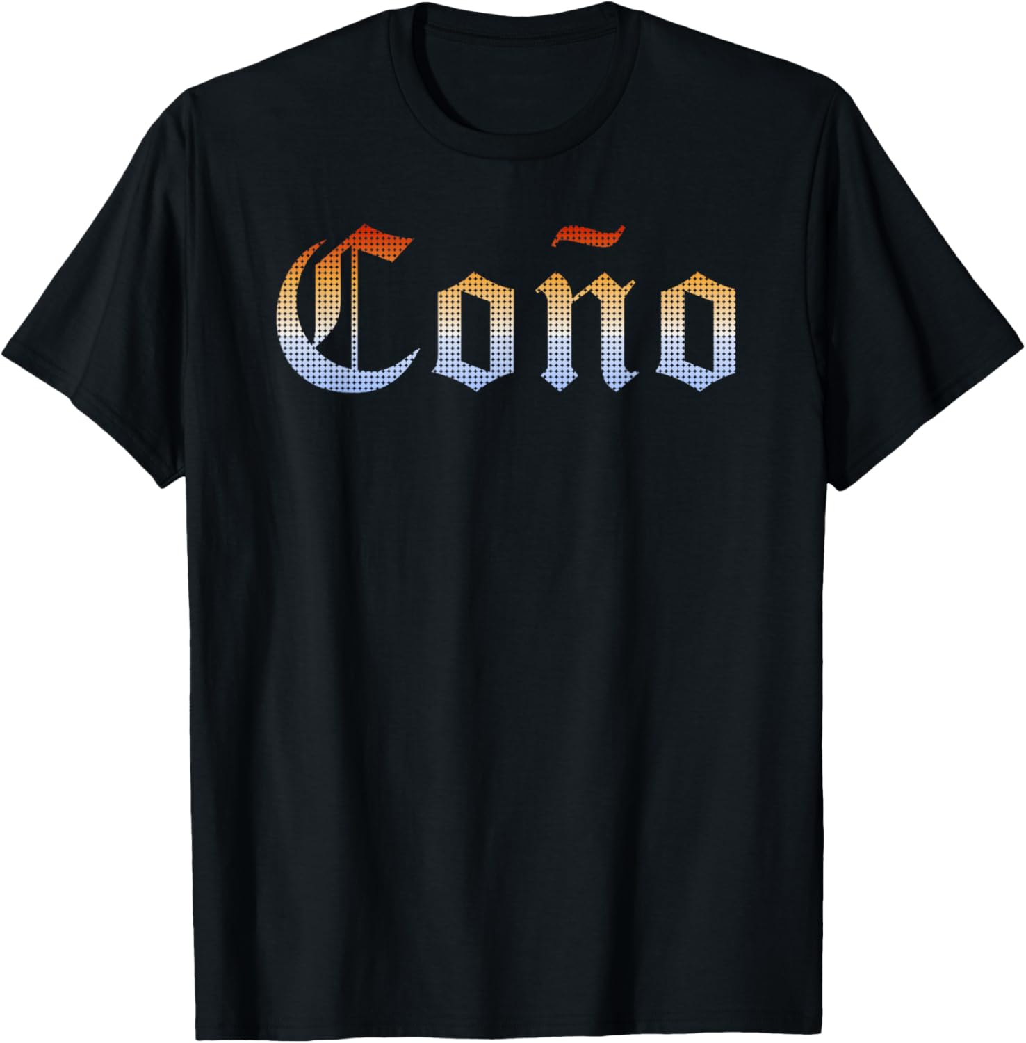 Cono Retro Vintage Funny T-Shirt - T-Shirt | Black
