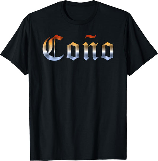 Cono Retro Vintage Funny T-Shirt - T-Shirt | Black