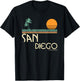 Vintage San Diego California T-Shirt - T-Shirt | Black