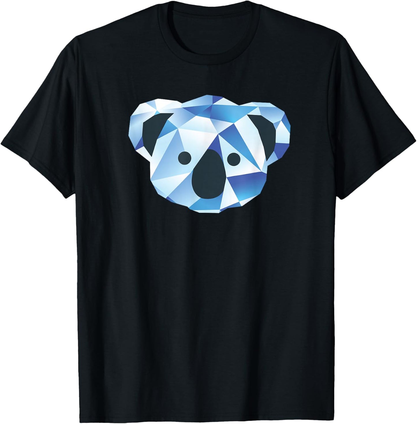 Crystal Koala Shirt For Adults Gift Australia Animal Lover T-Shirt - T-Shirt | Black