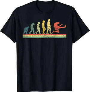 Guitarist Men Women Kids Evolution Guitar T-Shirt - T-Shirt | Black