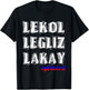 Haitian Lekol Legliz Lakay Haiti Flag Creole Sayings Small T-Shirt - T-Shirt | Black