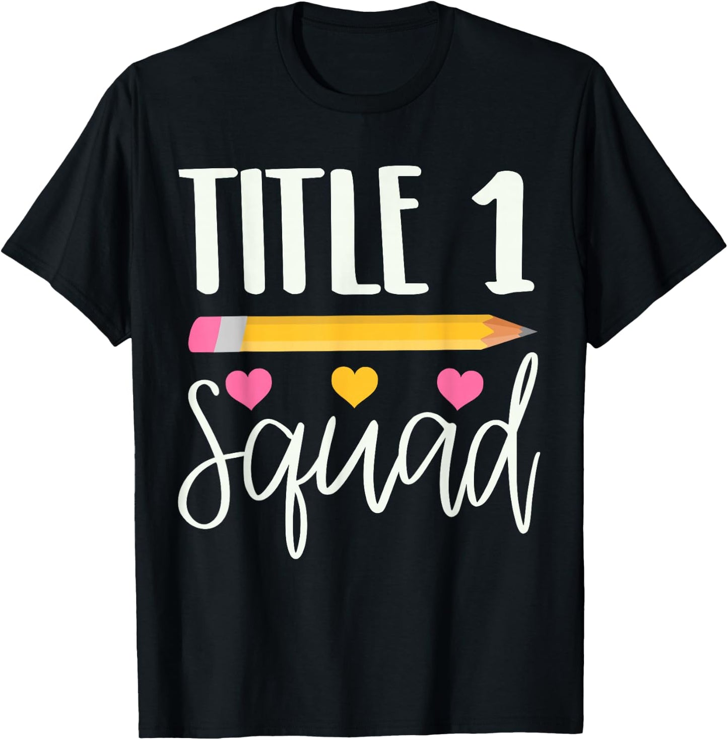 Title 1 Reading Teacher Shirt T-Shirt - T-Shirt | Black