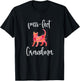 Purr-fect Grandma Shirt Cute Cat Lover Matching Family T-Shirt - T-Shirt | Black