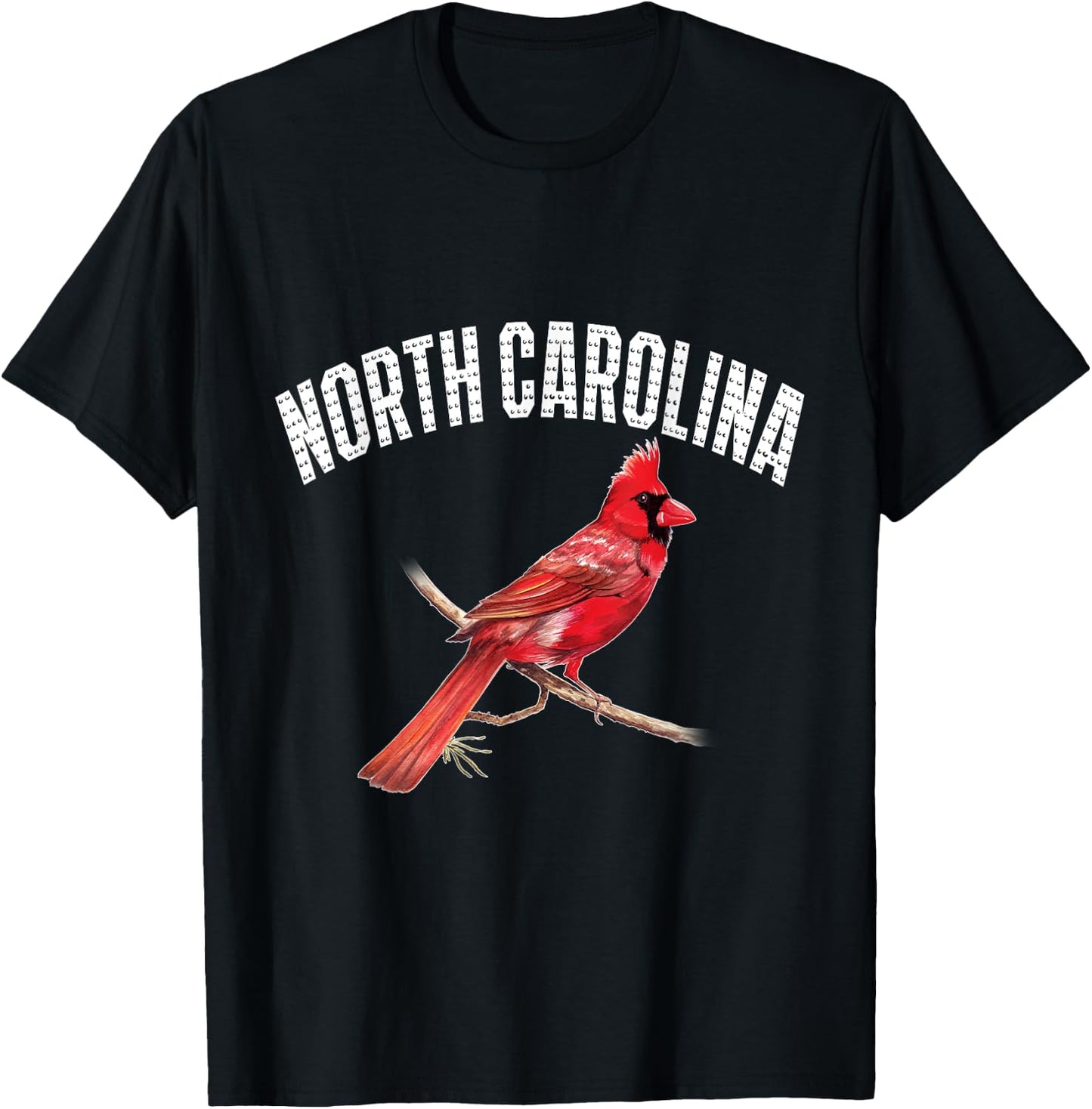 North Carolina - Cardinal T-Shirt - T-Shirt | Black