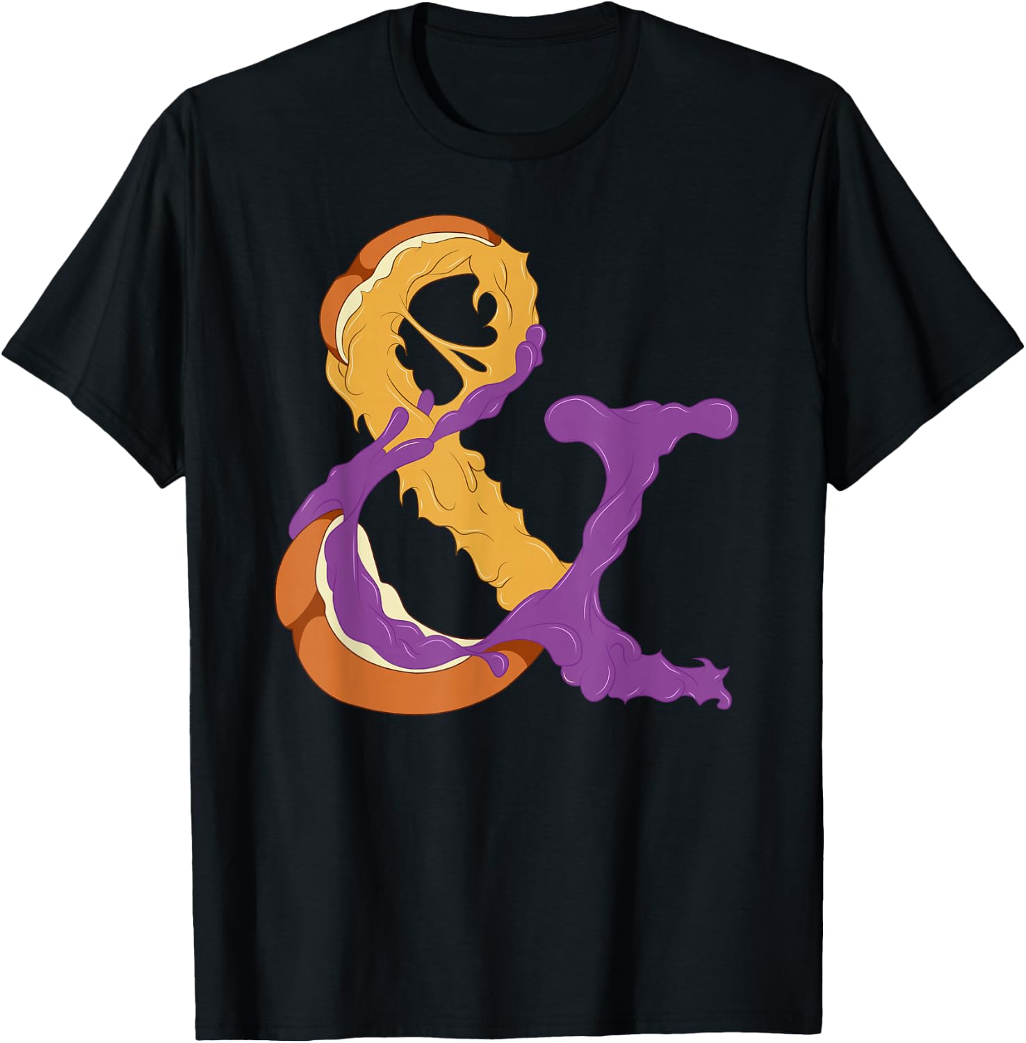 Peanut Butter Lover - Costume Peanut Butter and Jelly T-Shirt - T-Shirt | Black