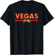 Vegas Baby Cool Gambling Shirt T-Shirt - T-Shirt | Black