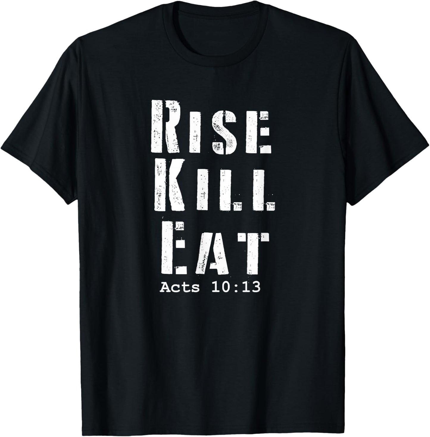 Christian Hunter Scripture T-Shirt - T-Shirt | Black
