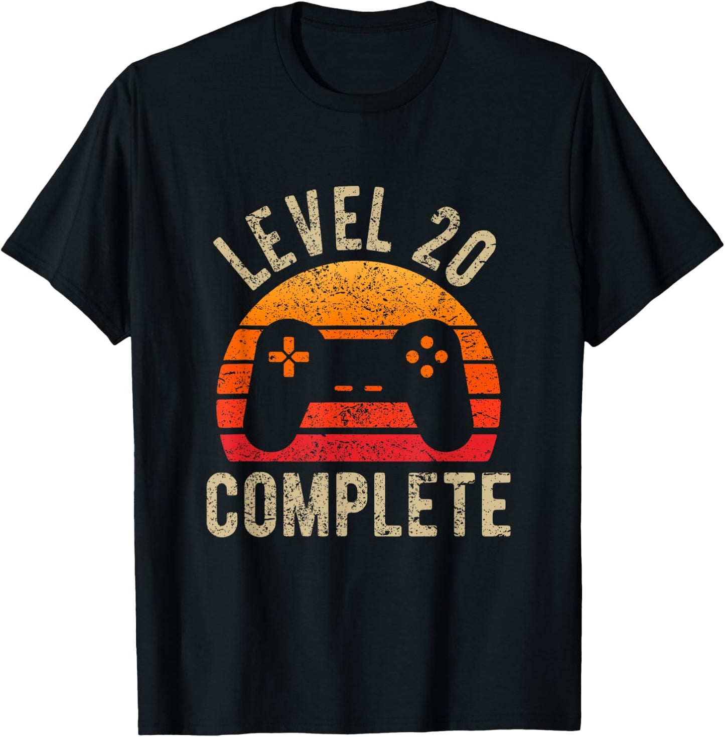 20th Birthday Men 20-YO Women Anniversary 20 Years Marriage T-Shirt - T-Shirt | Black