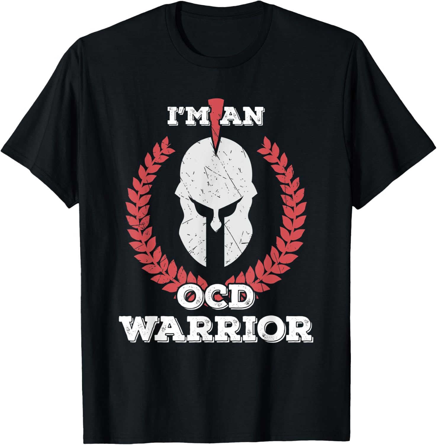 I'm an OCD Warrior Obsessive-compulsive Disorder Awareness T-Shirt - T-Shirt | Black