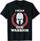 I'm an OCD Warrior Obsessive-compulsive Disorder Awareness T-Shirt - T-Shirt | Black