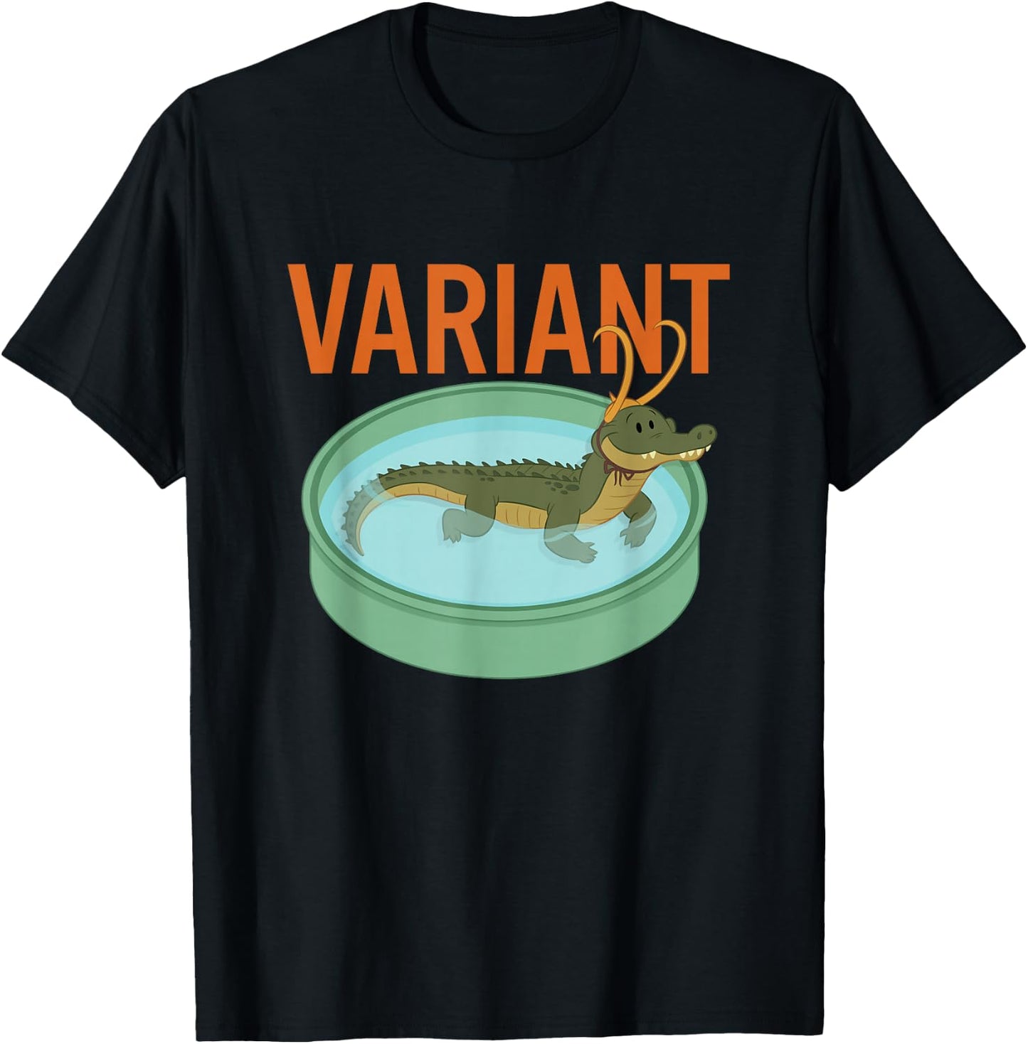 Marvel Loki Alligator Loki Variant Kiddie Pool T-Shirt - T-Shirt | Black