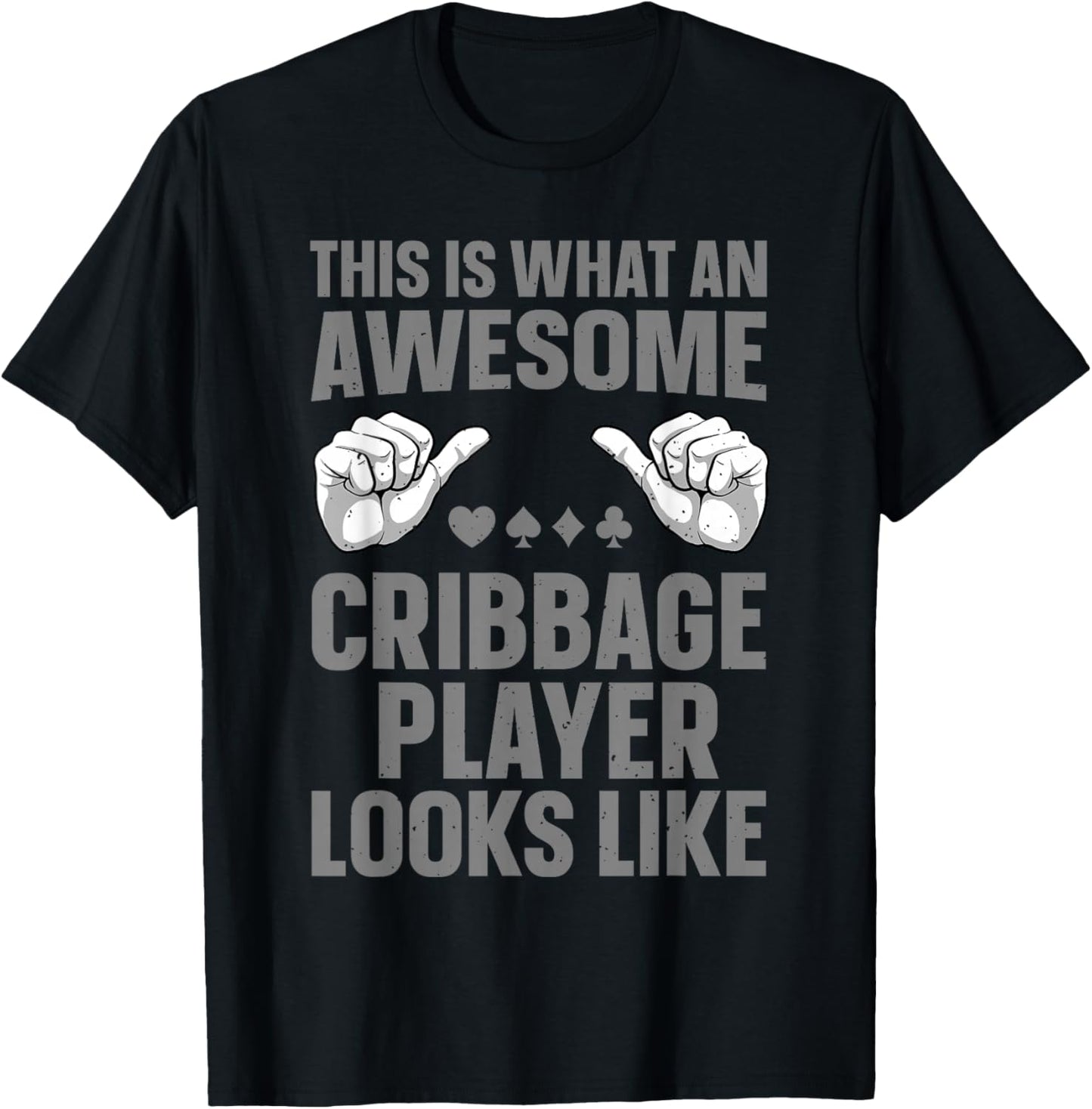 Cribbage Art Women Cribbage Board Cribbage Players T-Shirt - T-Shirt | Black