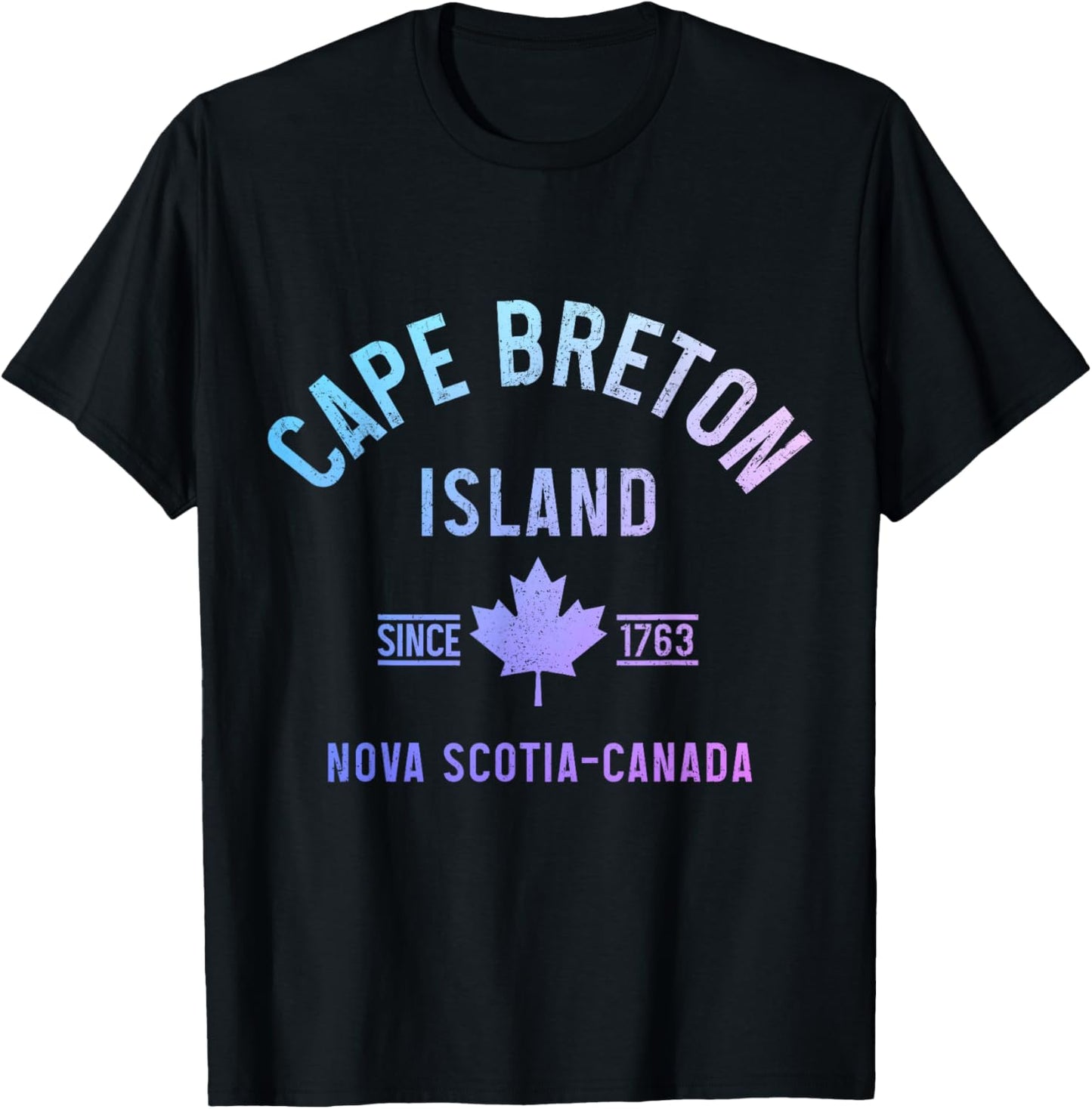 Cape Breton Island Nova Scotia Canada Souvenirs T-Shirt - T-Shirt | Black