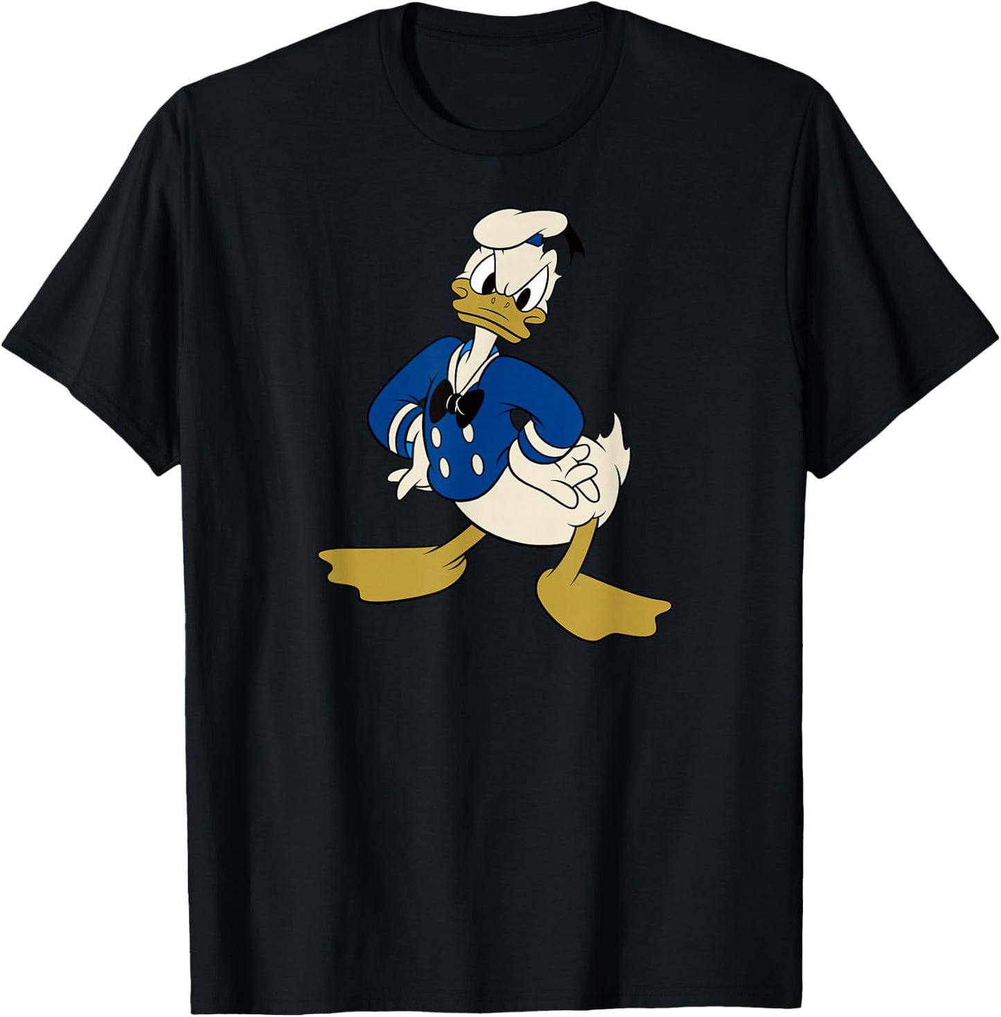 Donald Duck - Sassy Pose T-Shirt - T-Shirt | Black