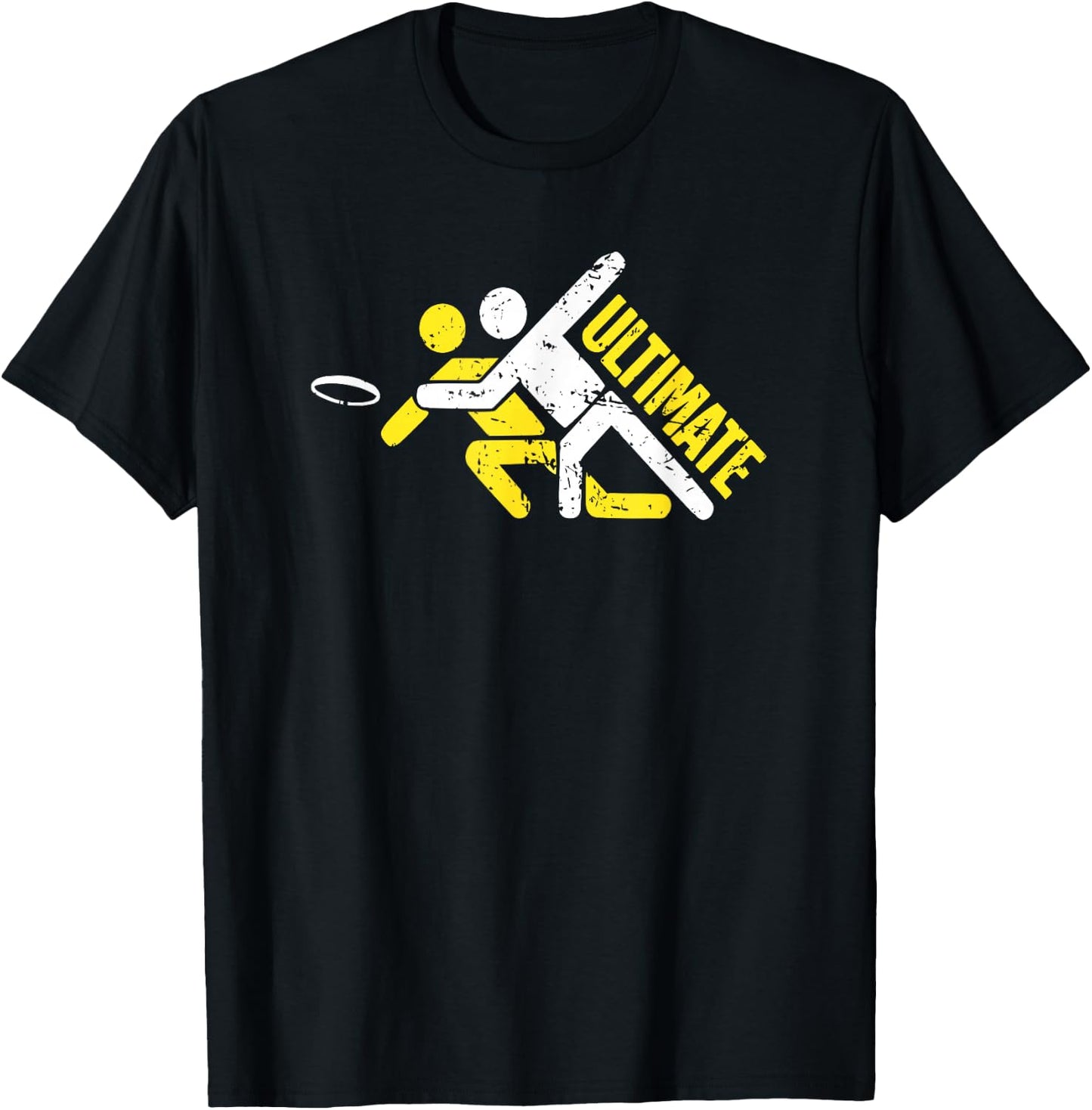 Ultimate Frisbee | Extreme Disc Golf Shirt Sports T-Shirt - T-Shirt | Black