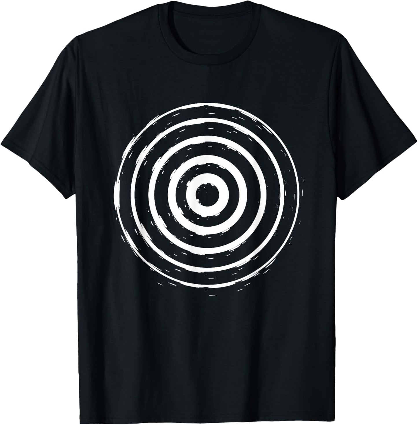 Funny Bullseye Circles Kids Adult Halloween Costume T-Shirt - T-Shirt | Black
