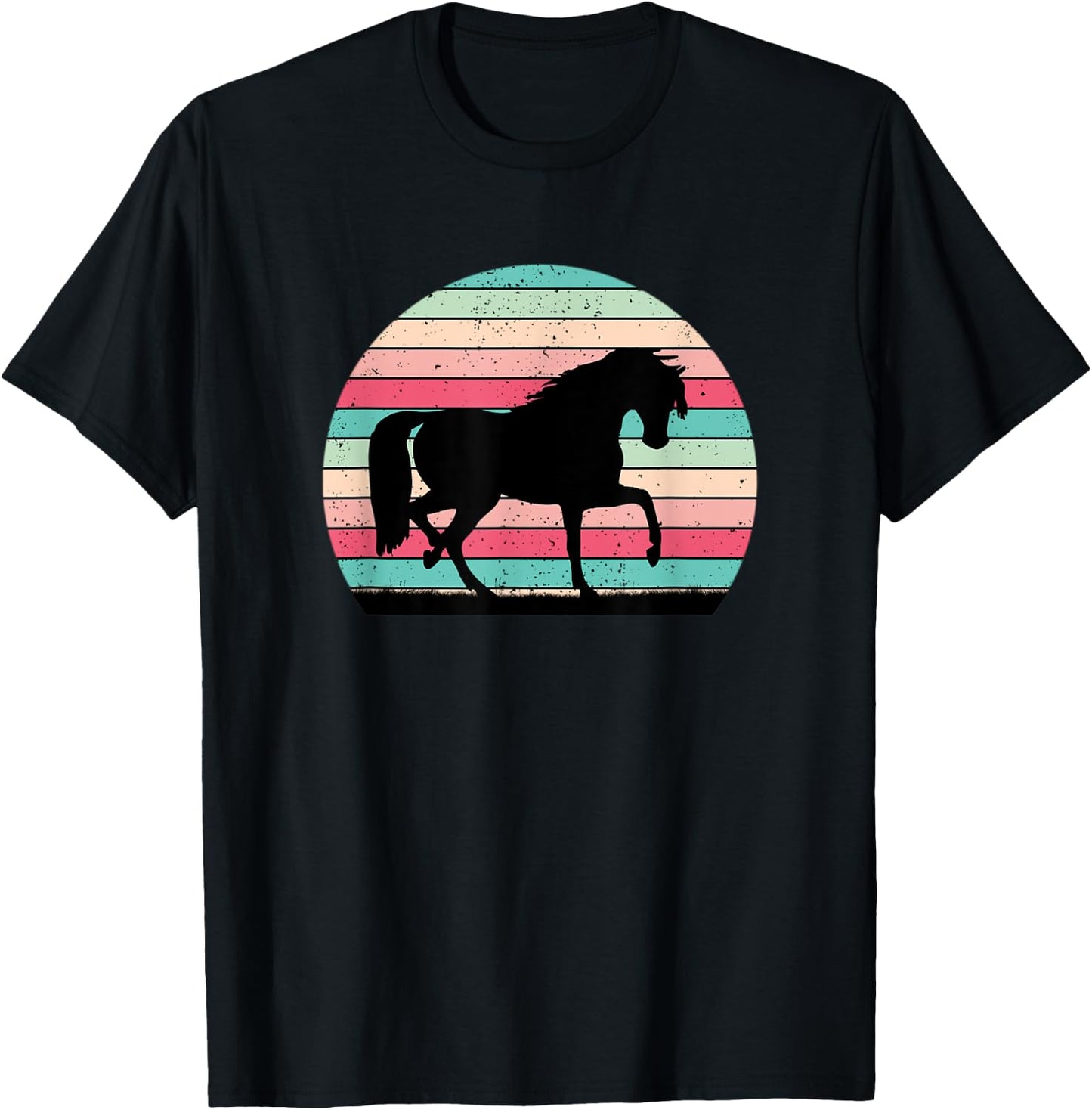 Arabian horse Beauty graphic design T-Shirt - T-Shirt | Black