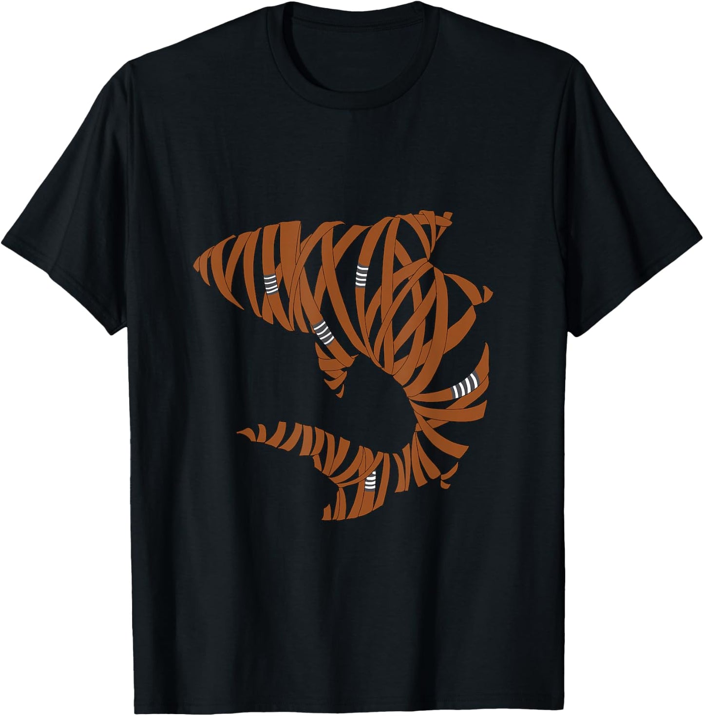 Bjj Jiu Jitsu Belt Shark - Brown Belt T-Shirt - T-Shirt | Black
