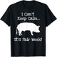 State and County Fair - Show Pig Livestock Showing T-Shirt - T-Shirt | Black
