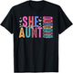She Is Aunt Christian Mother's Day Religious Auntie Women T-Shirt - T-Shirt | Black