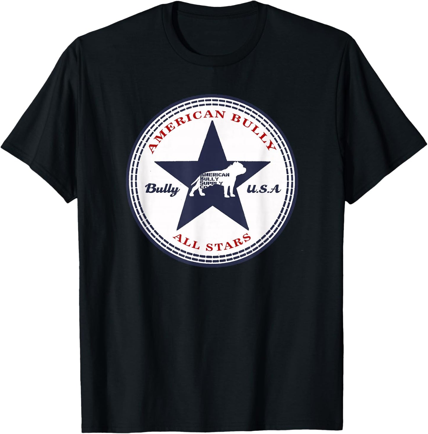 American Bully All Stars Bully U.S.A. T-Shirt - T-Shirt | Black