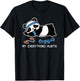 Panda Workout Gym My Everything Hurts T-Shirt - T-Shirt | Black
