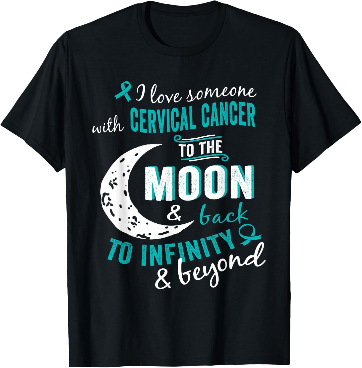 Cervical Cancer Shirts - Cervical Cancer Awareness Shirt T-Shirt - T-Shirt | Black