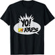 MTV YO! MTV Raps Comic Book Talk Bubble Small T-Shirt - T-Shirt | Black