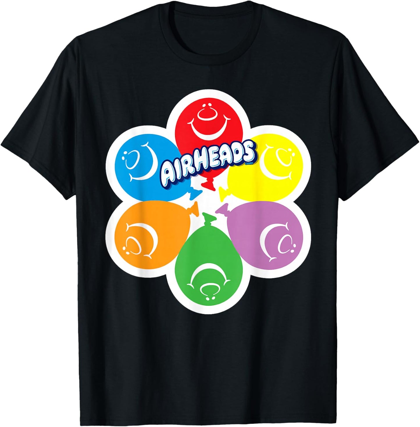 Airheads Flower T-Shirt - T-Shirt | Black