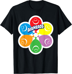 Airheads Flower T-Shirt - T-Shirt | Black