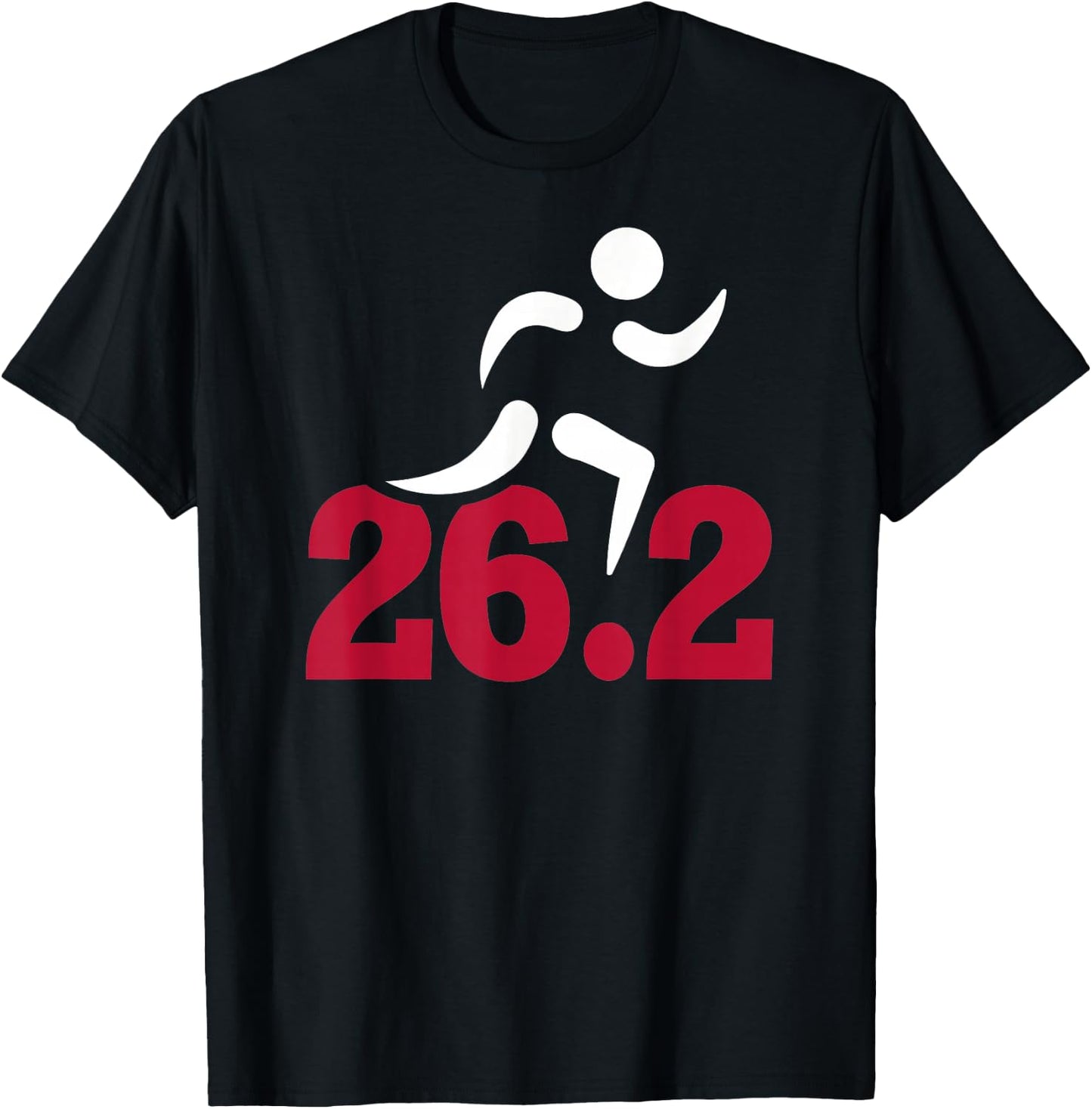 26.2 Miles Marathon T-Shirt - T-Shirt | Black