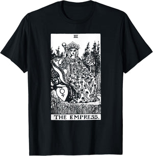 The Empress Tarot Card T-Shirt - T-Shirt | Black