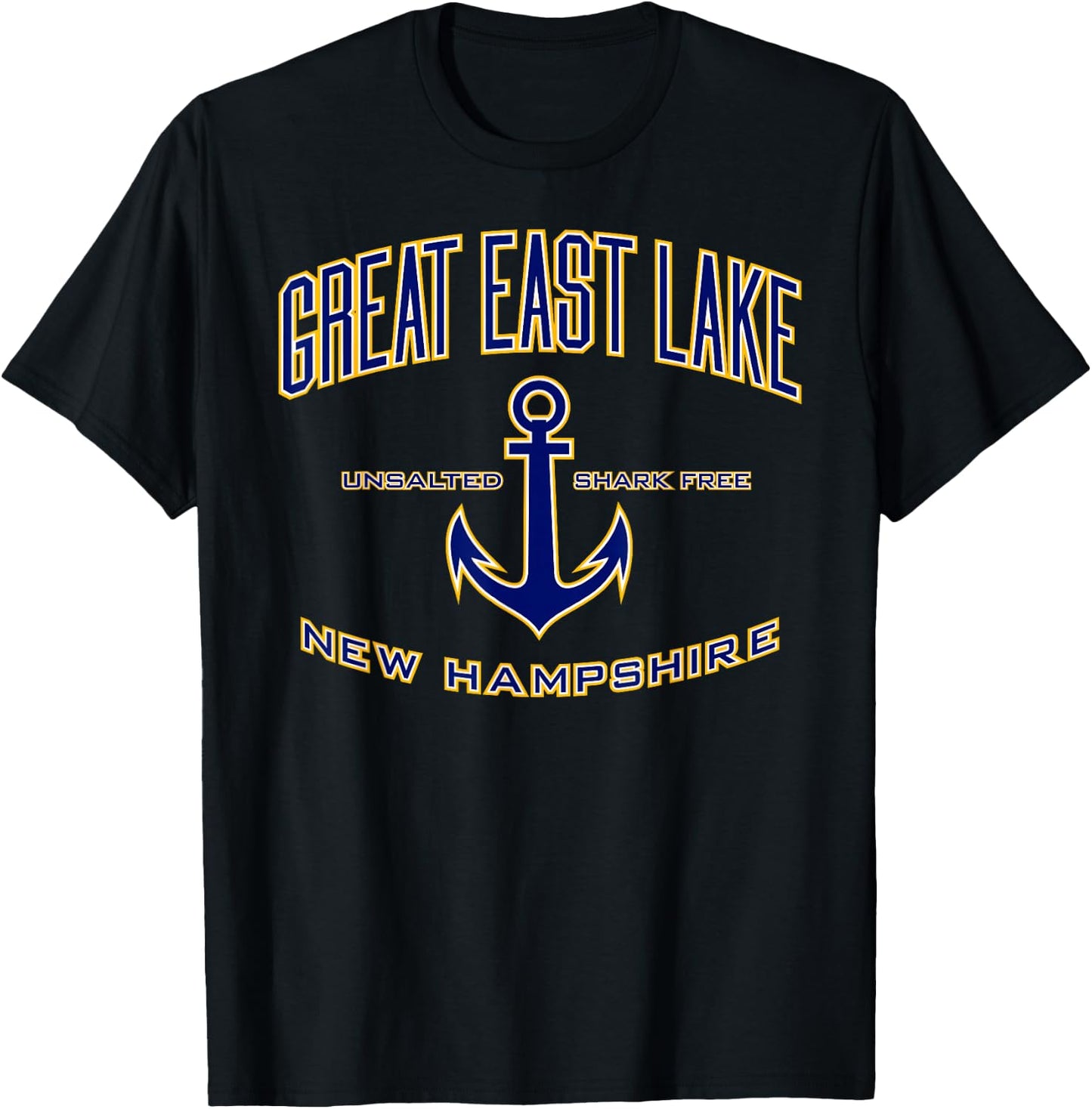 Great East Lake NH T-Shirt - T-Shirt | Black