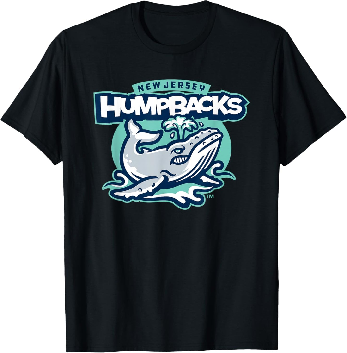 NLL UnBOXed New Jersey Humpbacks Primary Logo T-Shirt - T-Shirt | Black