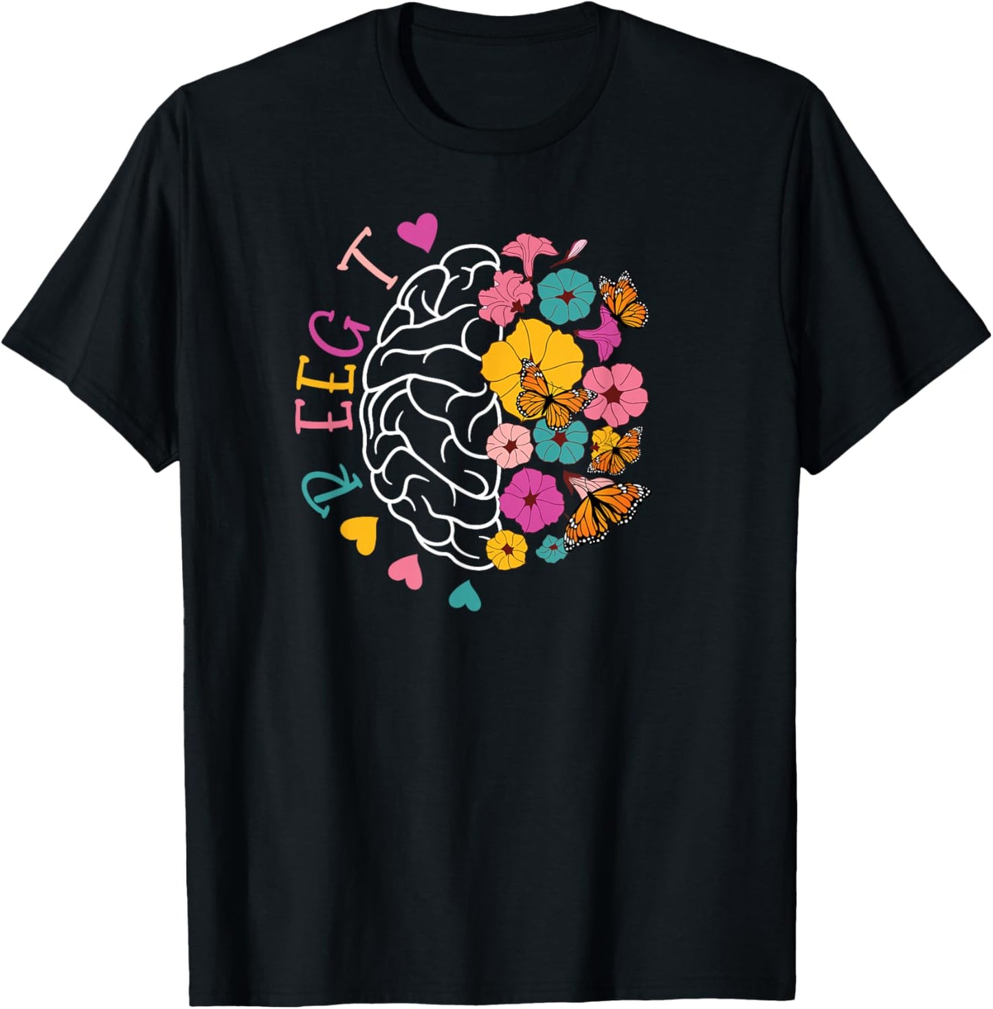 R EEG T EEG Tech EEG Technician Appreciation T-Shirt - T-Shirt | Black