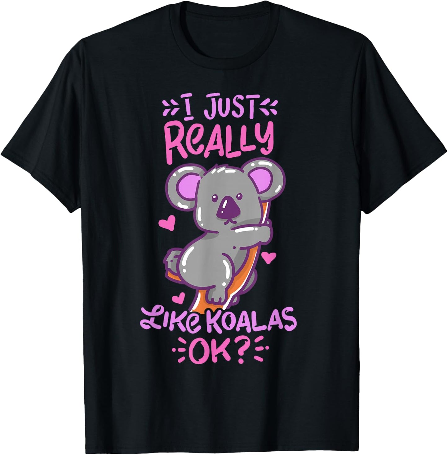 Koala Shirt Australia Australien Koalas T-Shirt - T-Shirt | Black