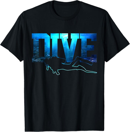 Tauchen - & Geschenke fr Taucher Diving Dive Diver Gift T-Shirt - T-Shirt | Black