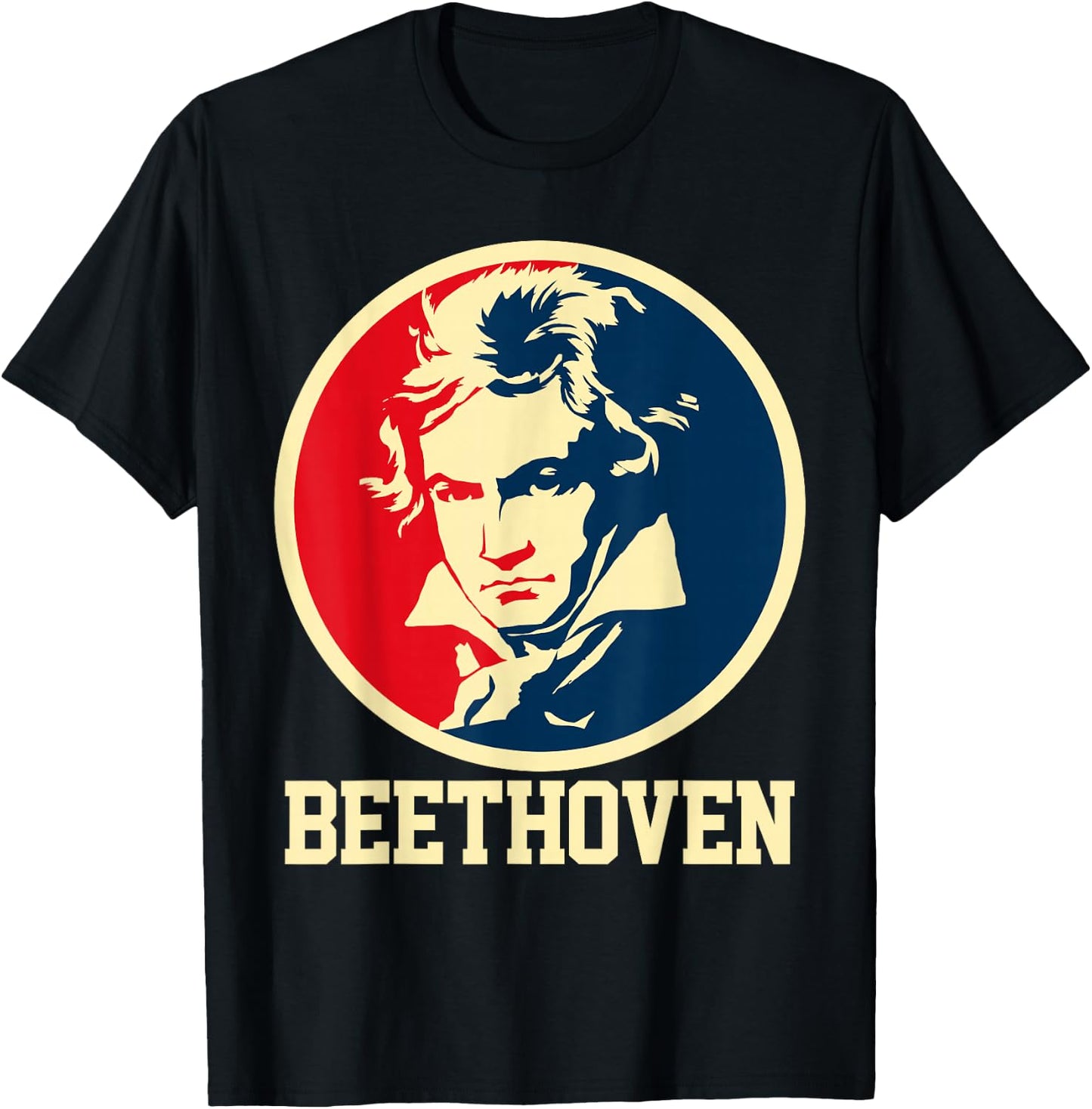 Beethoven Classical Music Teacher Composer Gift T-Shirt - T-Shirt | Black