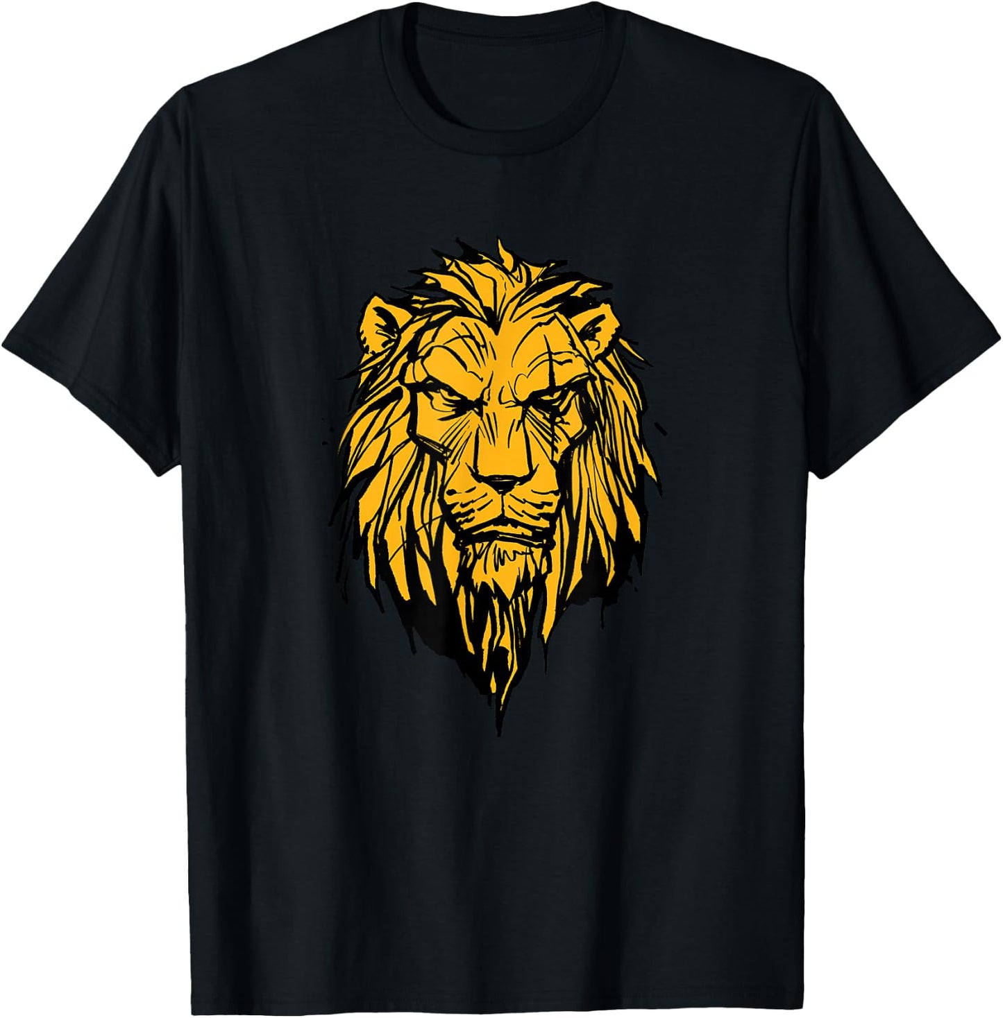 Disney The Lion King Scar Live Action Movie T-Shirt - T-Shirt | Black