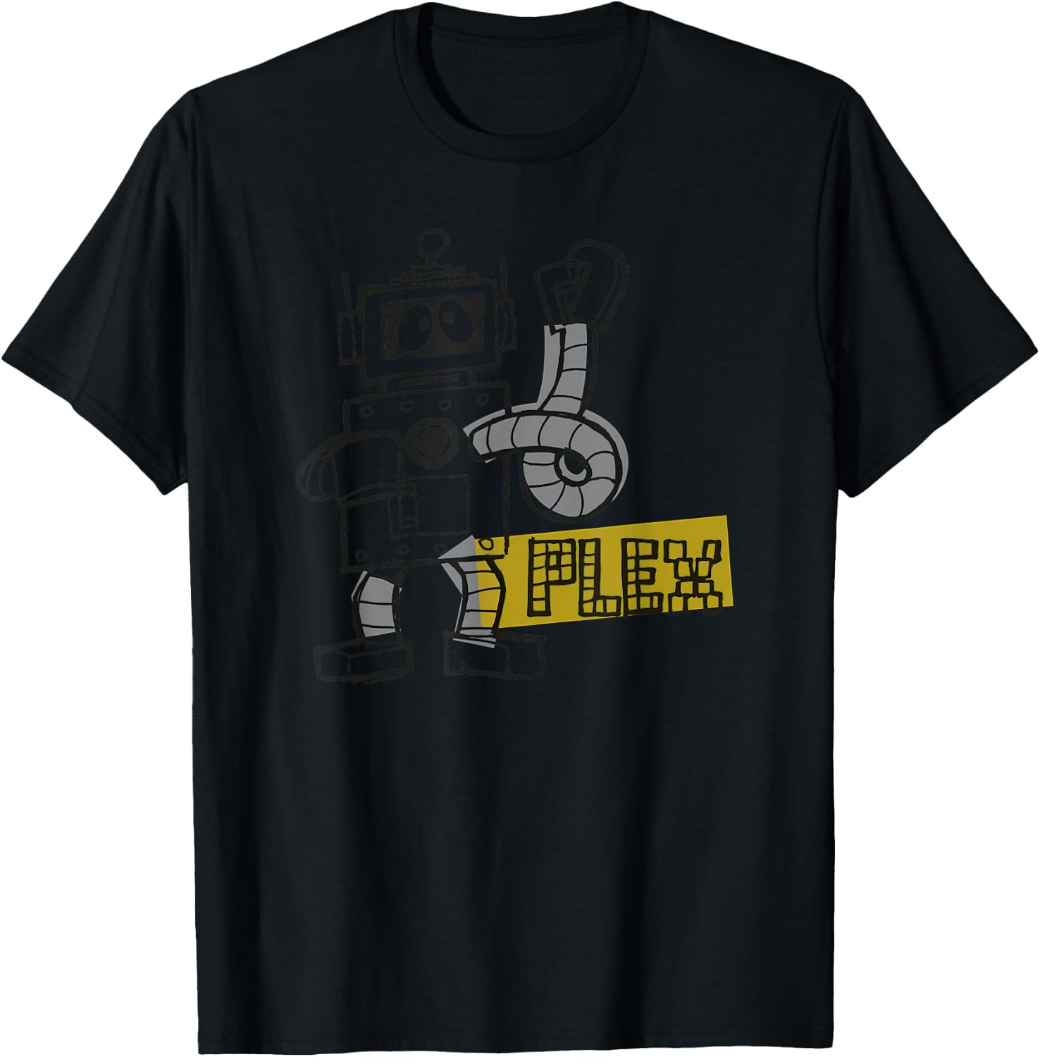 Yo Gabba Gabba - Sketch Plex T-Shirt - T-Shirt | Black