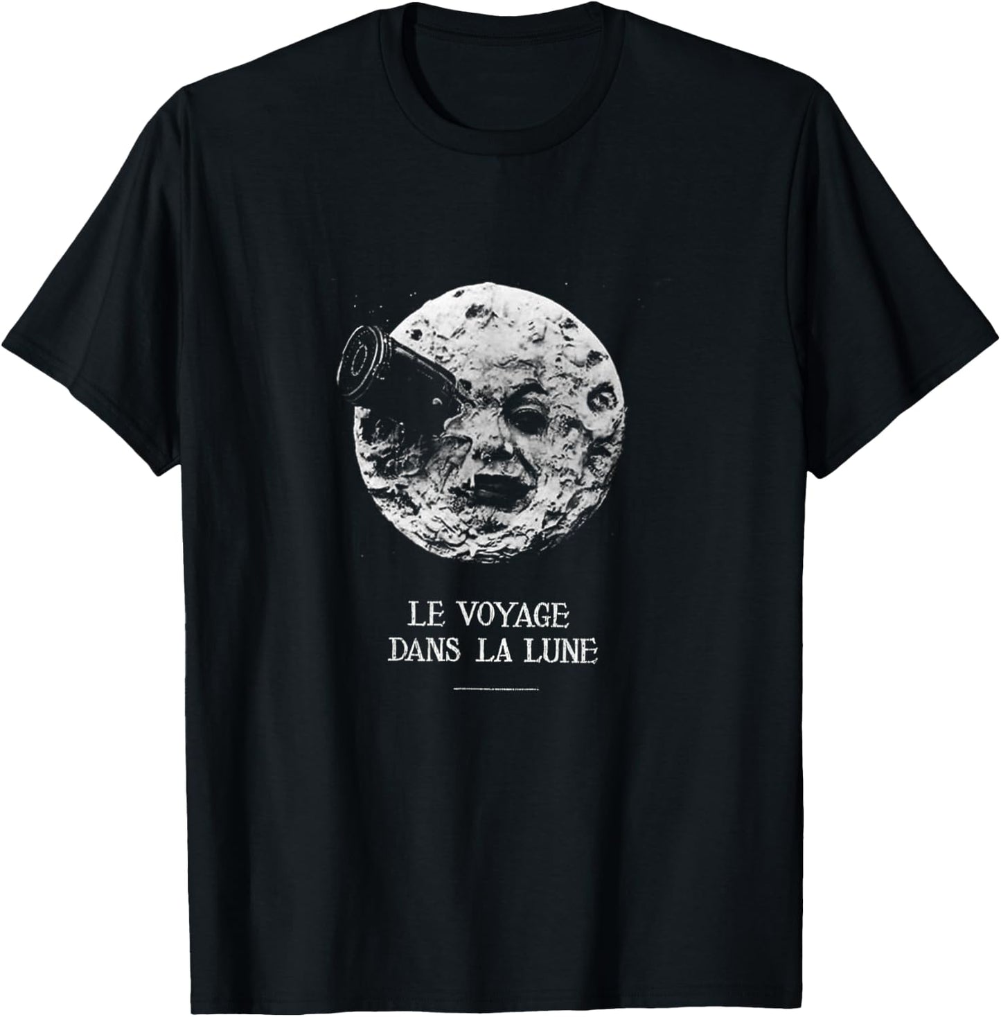 A Trip to the Moon (1902) Silent Movie Moon T-Shirt - T-Shirt | Black