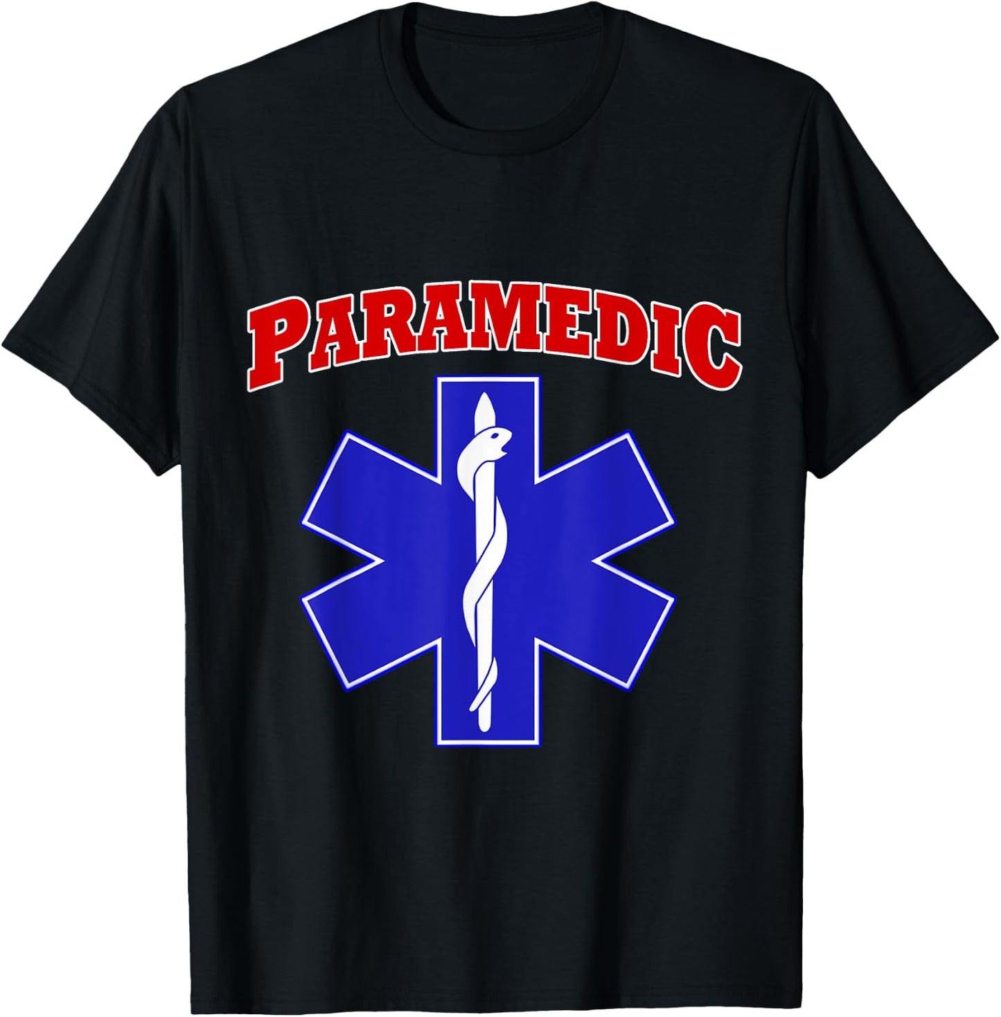 Paramedic Emergency Medical Services EMS T-Shirt - T-Shirt | Black