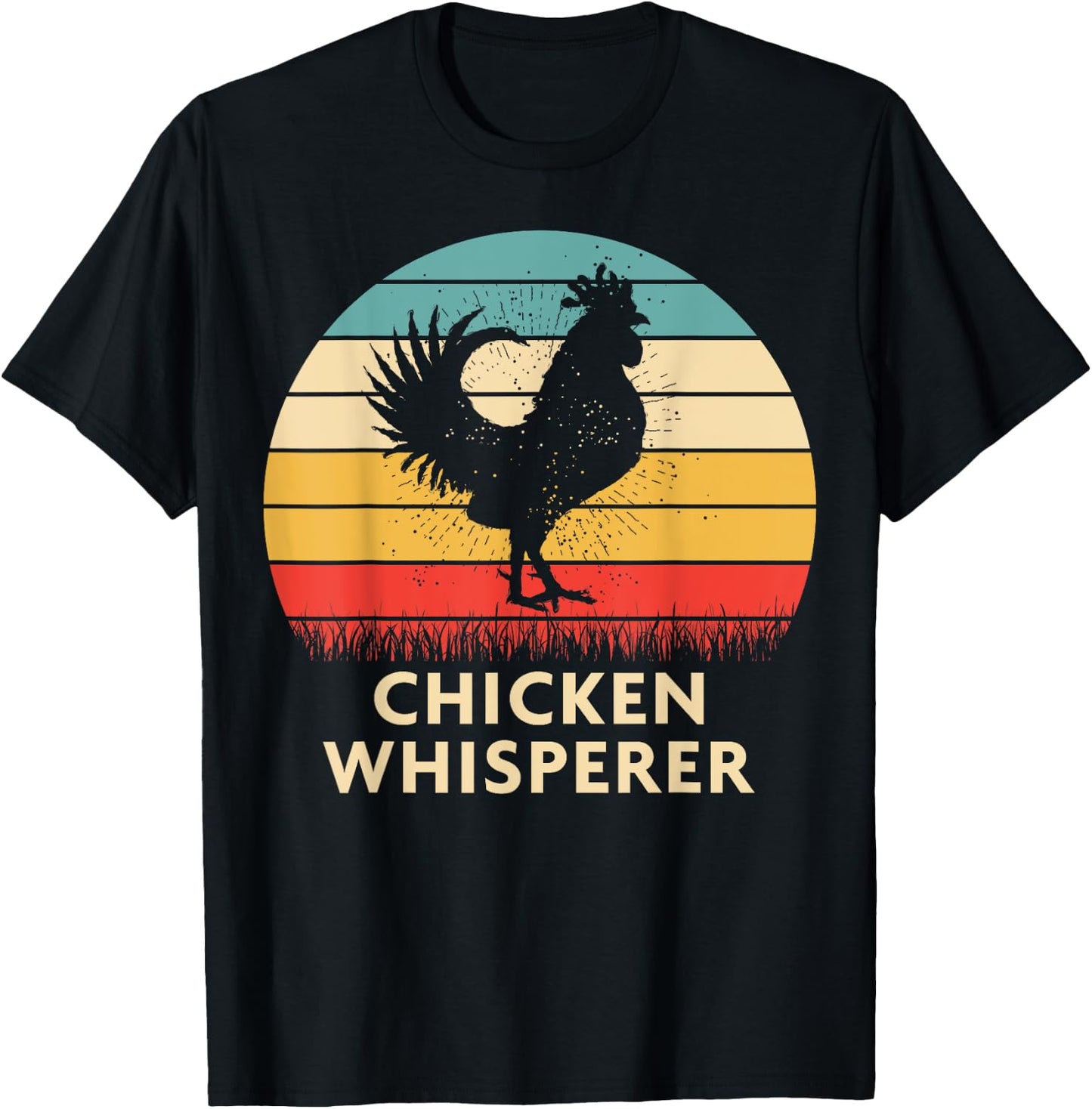 Chicken Whisperer - Chicken Lover T-Shirt - T-Shirt | Black
