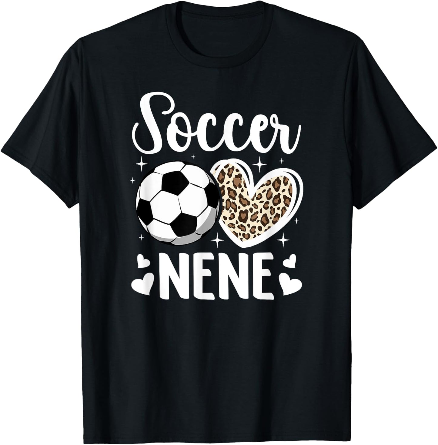 Soccer Nene Grandma Nene Of A Soccer Player Nene T-Shirt - T-Shirt | Black